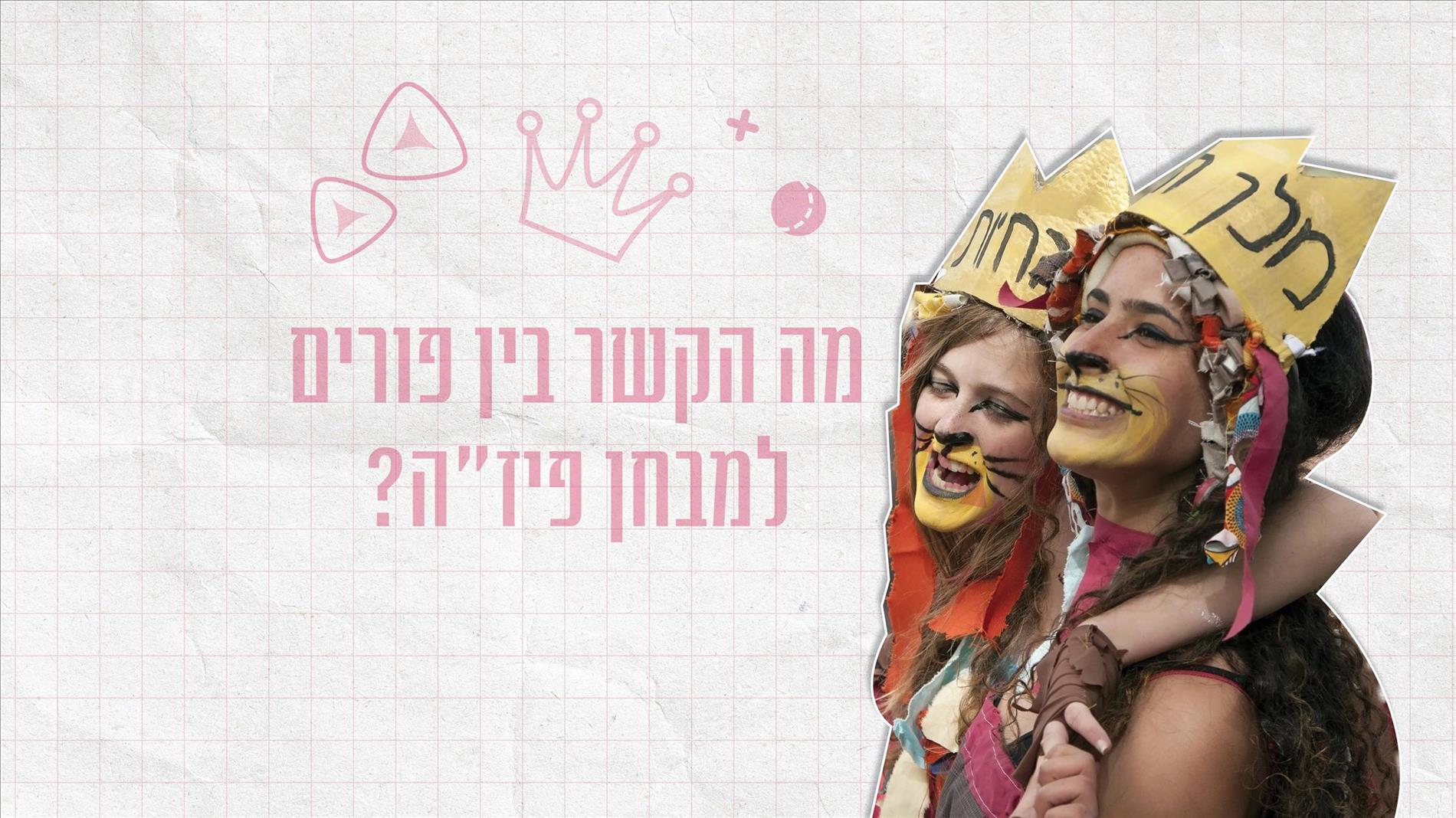 מה הקשר בין פורים למבחן פיז״ה? 